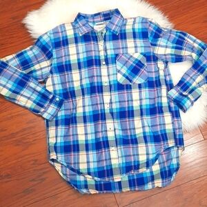 Ralph Lauren Button Up Boyfriend Blouse